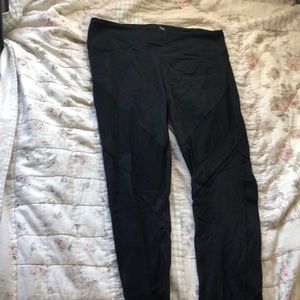 Black walking / running leggings